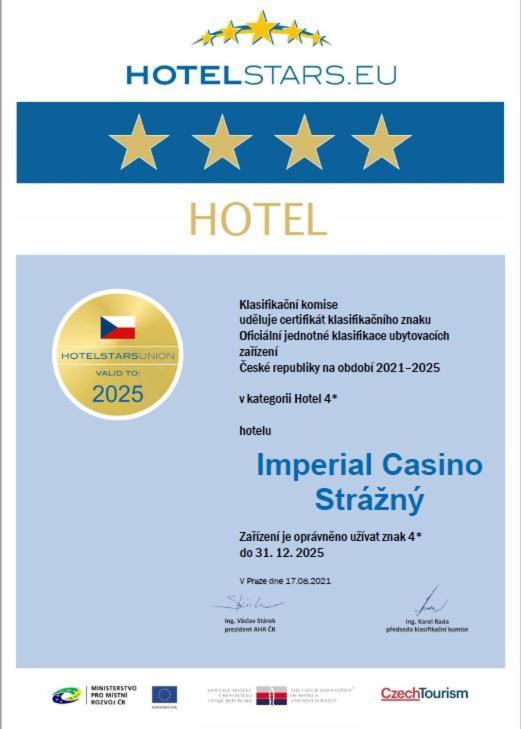 Imperial Casino Strazny Hotel Екстериор снимка